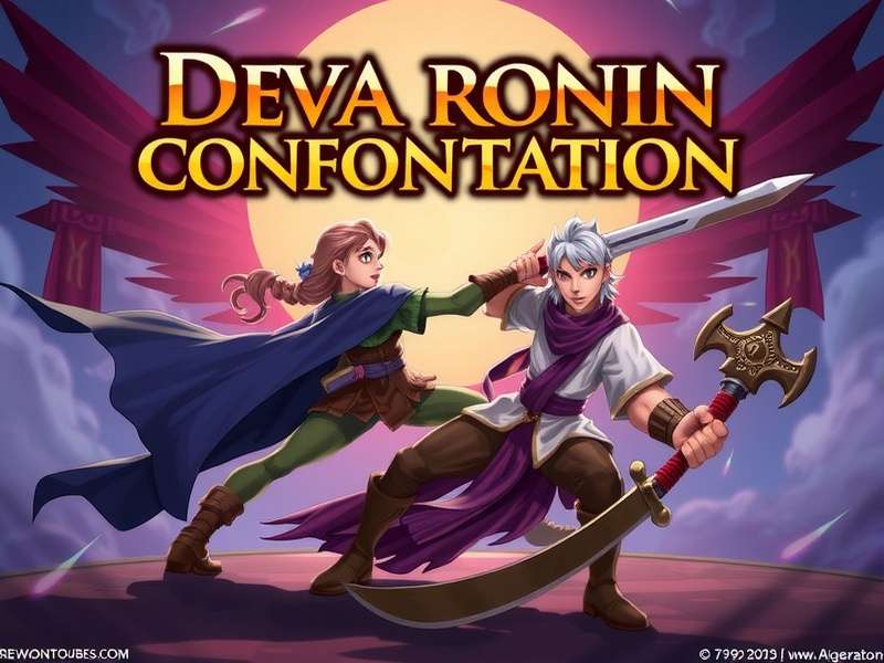 Deva Ronin Confrontation Game Banner